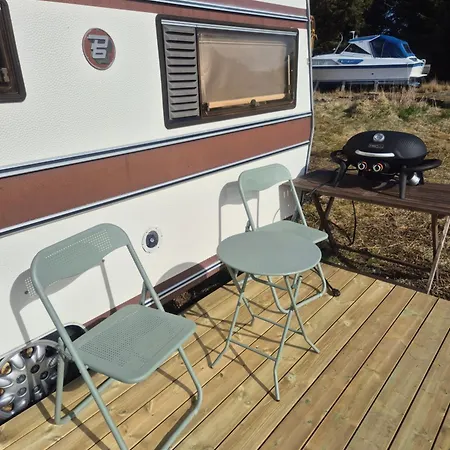 Vintage Caravan Synes Exterior foto