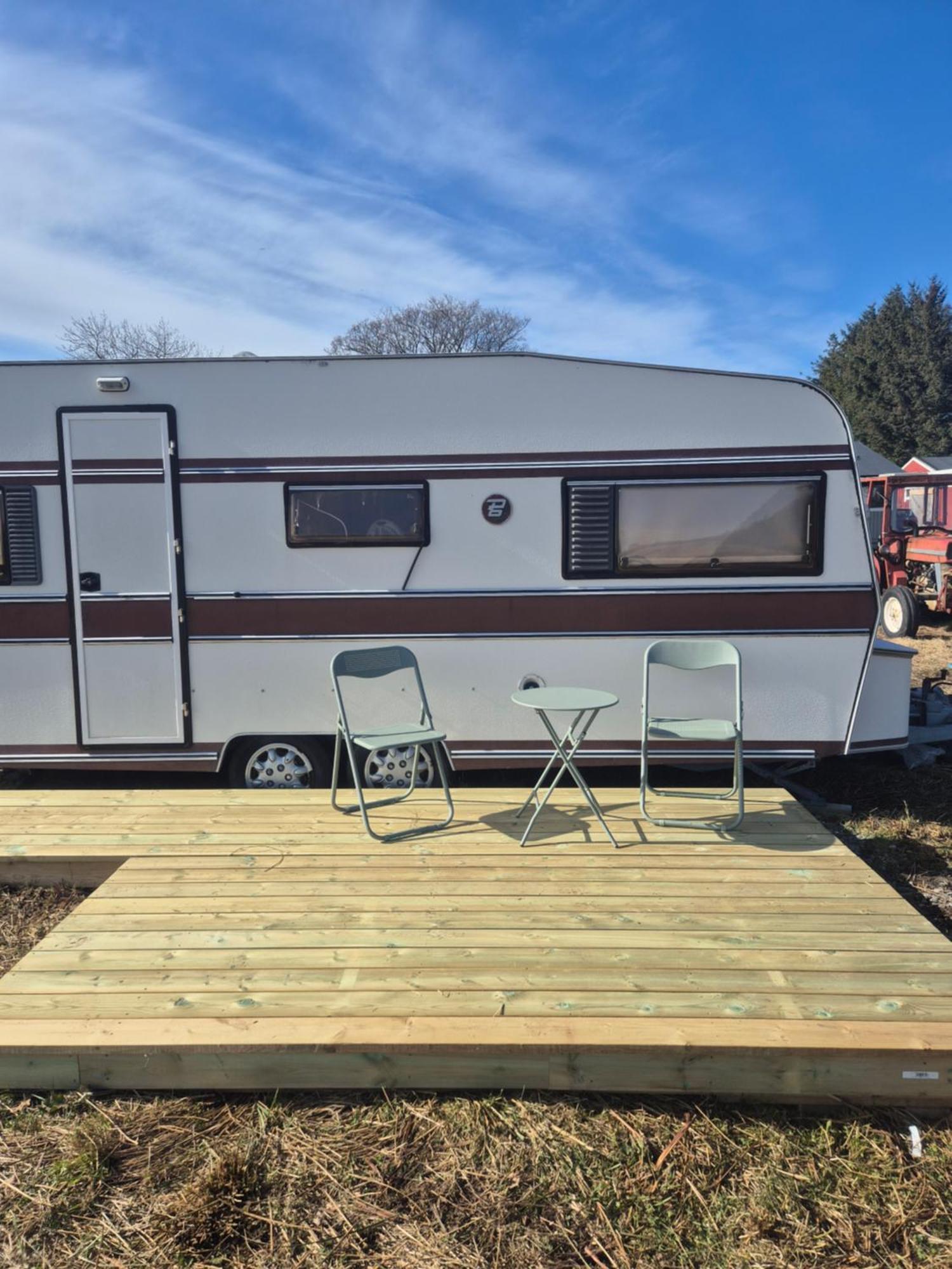 Campsite Vintage Caravan